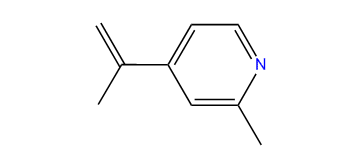 2-Methyl-4-(1-methylethenyl)-pyridine