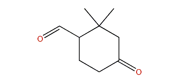 2,2-Dimethyl-4-oxocyclohexane-1-carbaldehyde