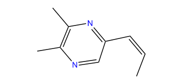 (Z)-2,3-Dimethyl-5-(prop-1-enyl)-pyrazine