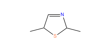 2,4-Dimethyl-3-thiazoline