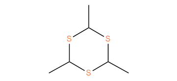 2,4,6-Trimethyl-1,3,5-trithiane