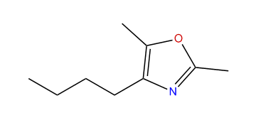 2,5-Dimethyl-4-butyloxazole