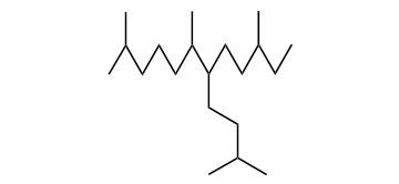 2,6,10-Trimethyl-7-(3-methylbutyl)-dodecane