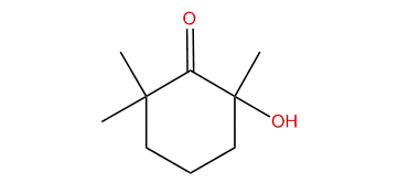 2,6,6-Trimethyl-2-hydroxycyclohexanone