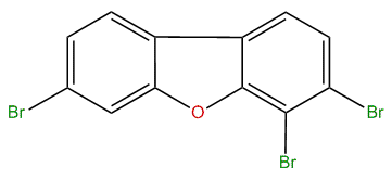 3,4,7-Tribromodibenzofuran