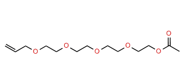 3,6,9,12-Tetraoxapentadec-14-enyl acetate