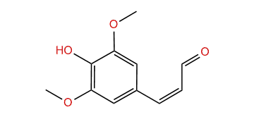 3-(4-Hydroxy-3,5-dimethoxyphenyl)-(Z)-2-propenal