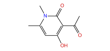 3-Acetyl-4-hydroxy-1,6-dimethyl-2(1H)-pyridinone