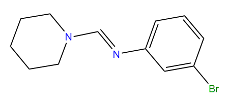 3-Bromo-N-(1-piperidinylmethylene)-aniline