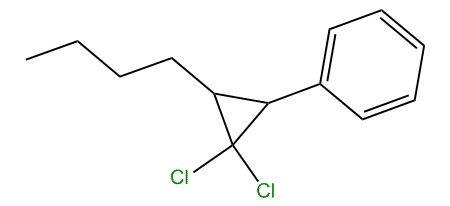 (3-Butyl-2,2-dichlorocyclopropyl)-benzene