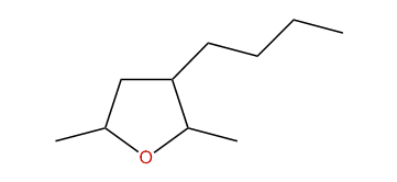 3-Butyl-2,5-dimethyl-tetrahydrofuran