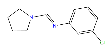 3-Chloro-N-(1-pyrrolidinylmethylene)-aniline