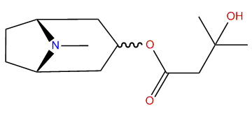 3-(Hydroxyisovaleroxy)-tropane