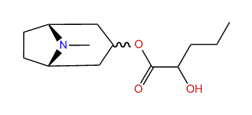 3-(Hydroxypentanoyloxy)-tropane