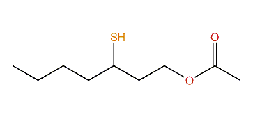 3-Mercaptoheptyl acetate