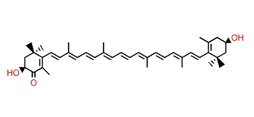 (3S,3'R)-3,3'-Dihydroxy-beta,beta-caroten-4-one