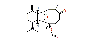 3b-Acetoxycladiell-11(17)-en-6-one