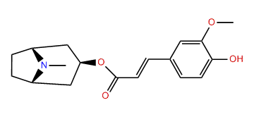 3beta-Feruloyloxytropane