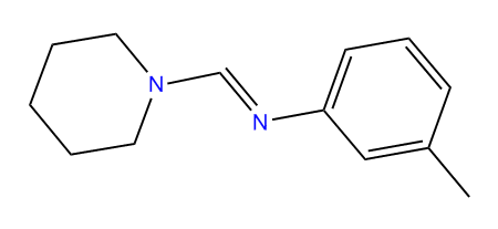 3-Methyl-N-(1-piperidinylmethylene)-aniline