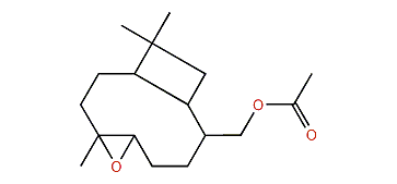 4,5-Epoxide-12-acetoxycaryophyllene