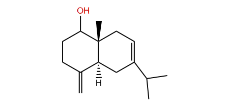 Eudesma-4(14),7-dien-1b-ol