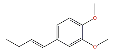 (E)-4-(But-1-enyl)-1,2-dimethoxybenzene