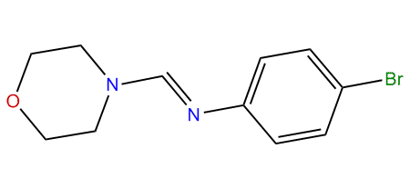 4-Bromo-N-(morpholinomethylene)-aniline