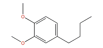 4-Butyl-1,2-dimethoxybenzene