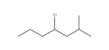 4-Chloro-2-methylheptane