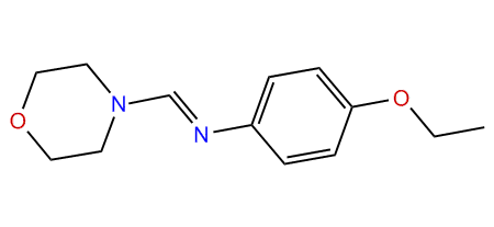 4-Ethoxy-N-(morpholinomethylene)-aniline