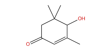4-Hydroxy-3,5,5-trimethyl-2-cyclohexen-1-one