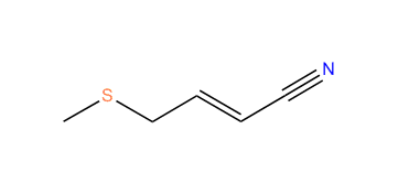 4-(Methylthio)-butenenitrile