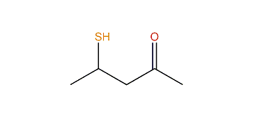 4-Mercaptopentan-2-one