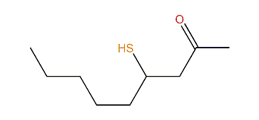 4-Mercaptononan-2-one