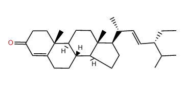 (E)-Stigmasta-4,22-dien-3-one