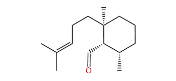 (4S,5R,10R)-6,7-seco-Eudesm-7(11)-en-6-al