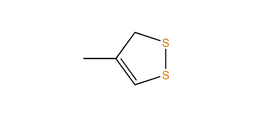 4-Methyl-1,2-dithia-3-cyclopentene