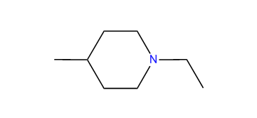 4-Methyl-1-ethylpiperidine