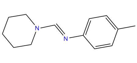 4-Methyl-N-(1-piperidinylmethylene)-aniline