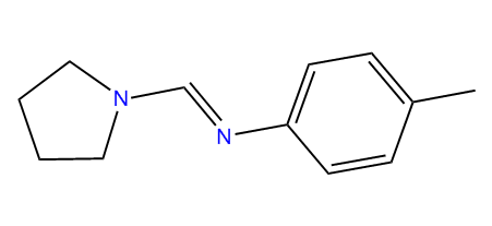 4-Methyl-N-(1-pyrrolidinylmethylene)-aniline