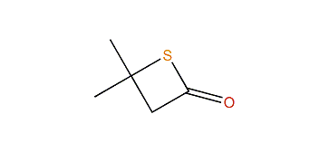 4,4-Dimethylthiacyclobutan-2-one
