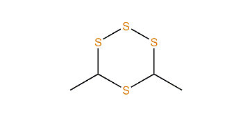 4,6-Dimethyl-1,2,3,5-tetrathiane