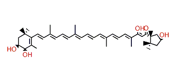 (3S,3'S,4R,5'R,7'Z)-3,4,3',8'-Tetrahydroxy-b,k-caroten-6'-one