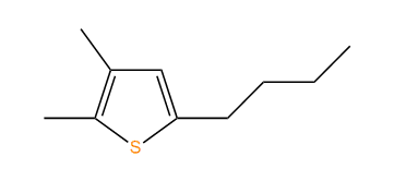 5-Butyl-2,3-dimethylthiophene