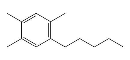 5-Pentyl-1,2,4-trimethylbenzene