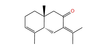 (5S,10S)-Eudesma-3,7(11)-dien-8-one