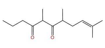 5,7,10-Trimethylundec-9-en-4,6-dione