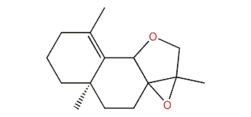 (4R)-6,12-7,11-Diepoxy-eudesm-4-ene