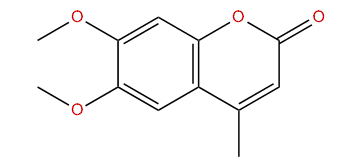 6,7-Dimethoxy-4-methylcoumarin