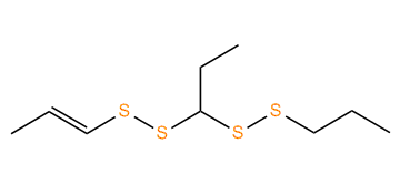 6-Ethyl-4,5,7,8-tetrathia-2-undecene